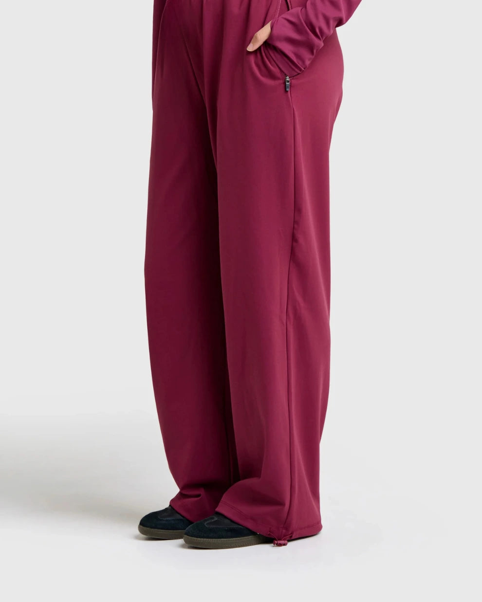 Workout - Ensemble d’entraînement Modest Bordeaux - 3 pièces